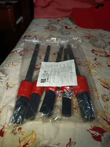 Pincel para limpeza automotiva.