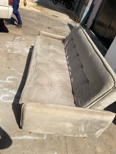 Sofá cama usado em ótimo estado