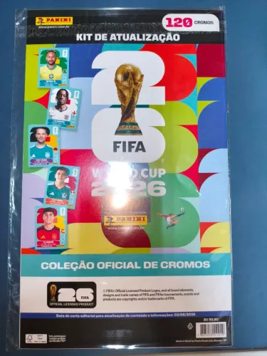 Kit Panini Copa do Mundo 2026