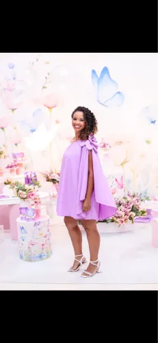 Vestido lilás M