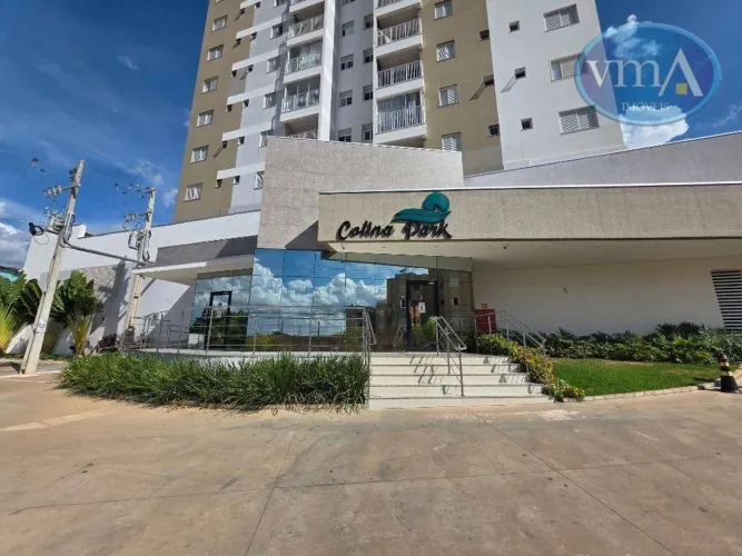 Vendo ou Alugo Apartamento, 64,74 m2, 2 dormitórios sendo 1 suíte, Edifício Colina Park ,