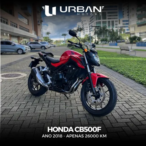 Honda CB500f - baixo km - muito nova