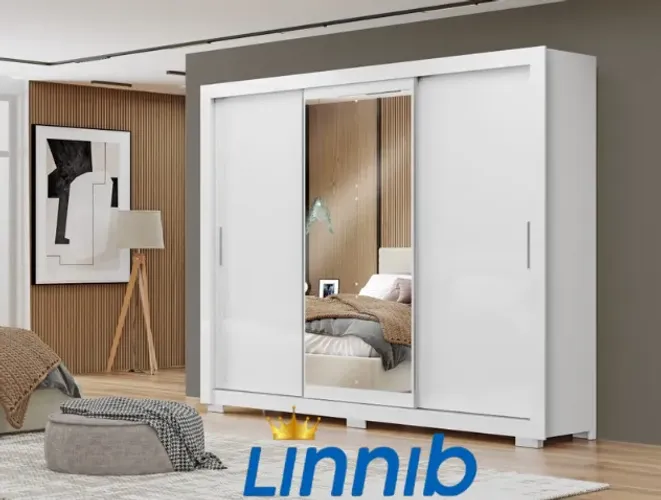 GUARDA-ROUPA 3 PORTAS 4GAV AMPLO ESPAÇO INTERNO PAGA SOMENTE NA ENTREGA VENHA PARA LINNIB