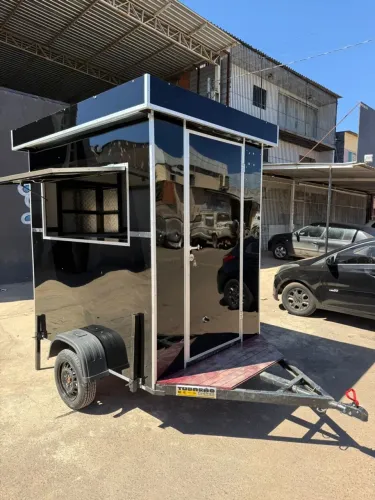 Trailer food truck