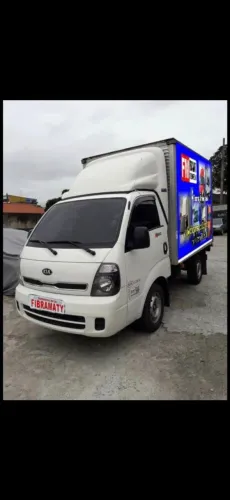 Defletor de ar Kia bongo  Chapeu Fibramaty 