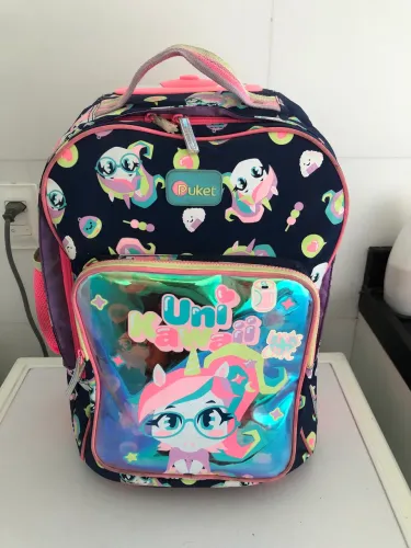 Bolsa mochila infantil puket em bom estado