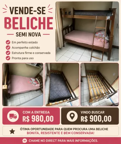 Vende-se beliche