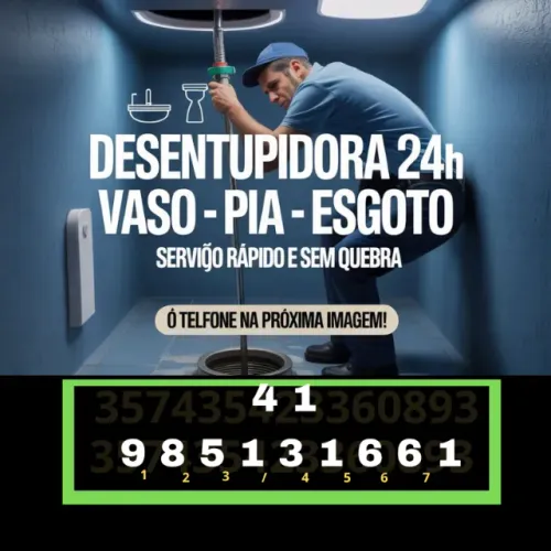 Desentupidora Curitiba Emergencial