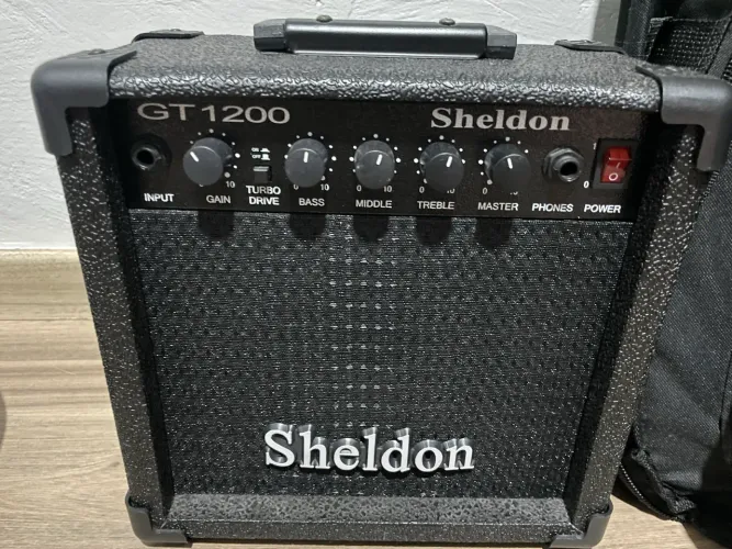 Cubo amplificador Sheldon Gt1200 para guitarra
