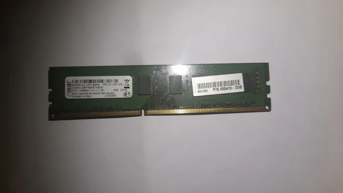 Memória ram 4gb ddr3 pc3 1600 - 12800