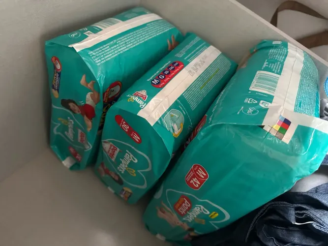 Fraldas Pampers Shortinho