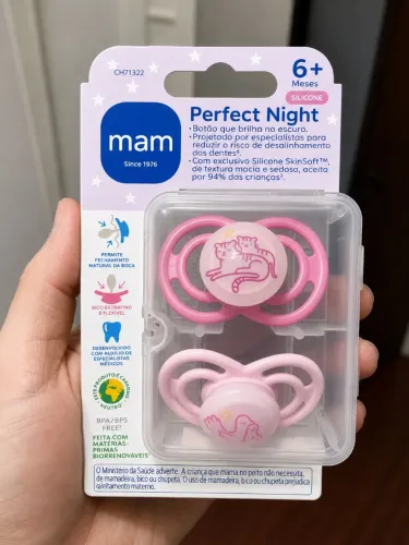 Chupeta MAM Supreme Night Kit com 2 6+