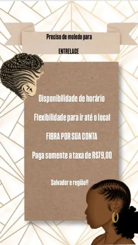 PRECISO DE MODELO PARA ENTRELACE 