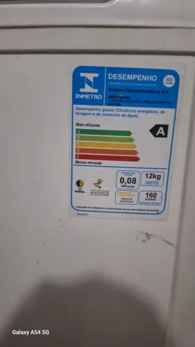 Lavadora semiautomática britânico 12k
