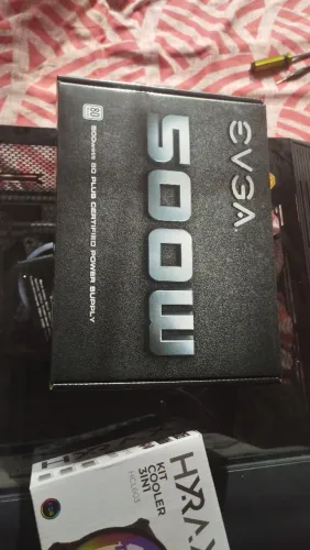 Fonte EVGA 500W 80 Plus White 