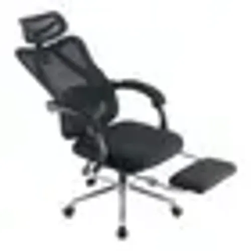 Cadeira Gamer Sensetup Sedem T18 Preta Ergonômica com Apoio Lombar Ajustável