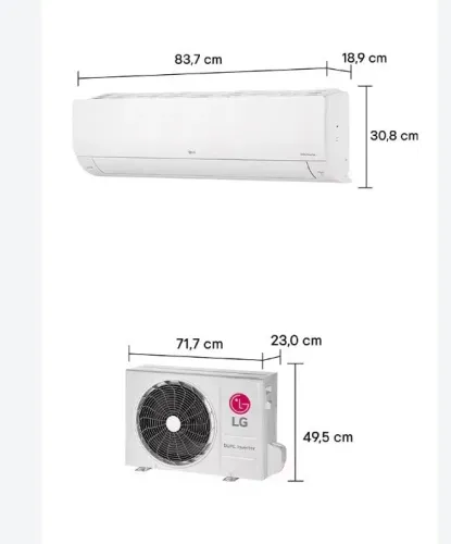Ar-condicionado LG Dual Inverter Voice +IA 12.000 BTUs (modelo S3NQ12JA31K)