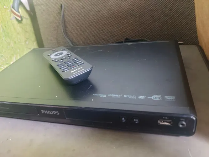 DVD entrada USB + controle