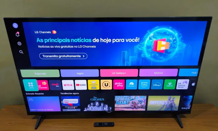 Oportunidade TV LG 65" Tela grande 4K Smart QNED73 Melhor TCL Samsung Philips Sony Philco