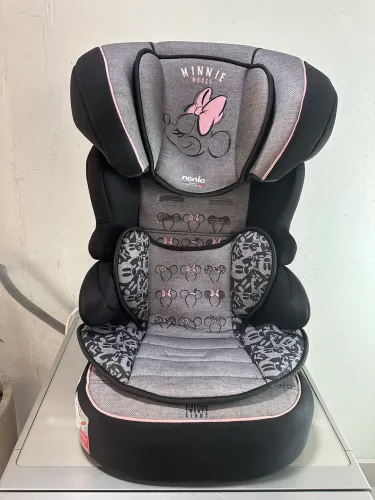 Cadeirinha Para Auto Disney Beline Luxe Minnie Suporta De 9 A 36kg - Team Tex