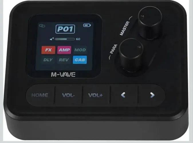 M-VAVE POCKET AMP Miniamplificador para Guitarra e Baixo