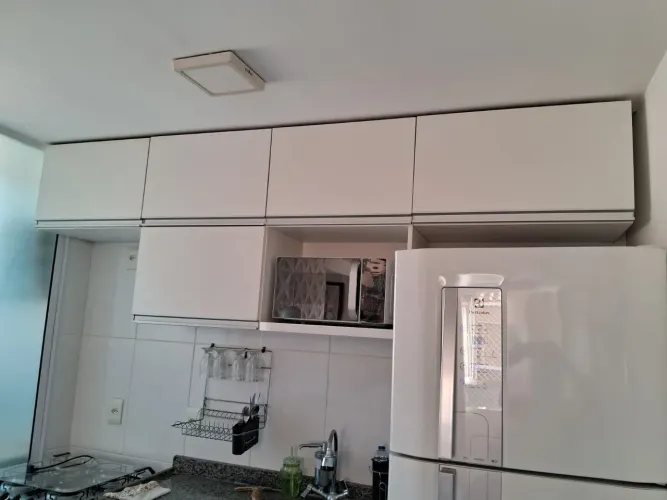 Apartamento semi mobiliado