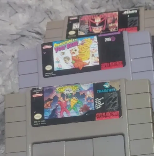 Jogos snes originais
