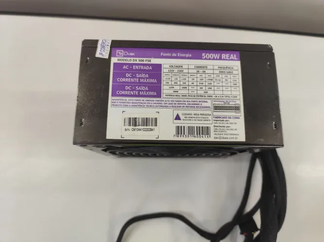 Fonte 500w real