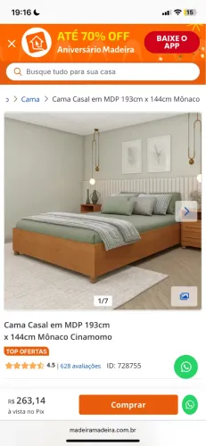 Cama Casal