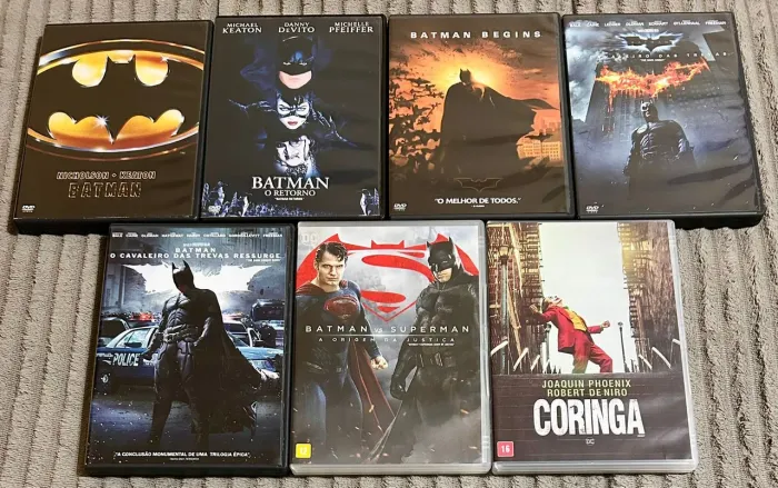 Dvds Batman Lote com 7 Filmes