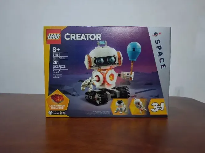 LEGO CREATOR ROBÔ ESPACIAL 31164  - 281pçs  -  8+