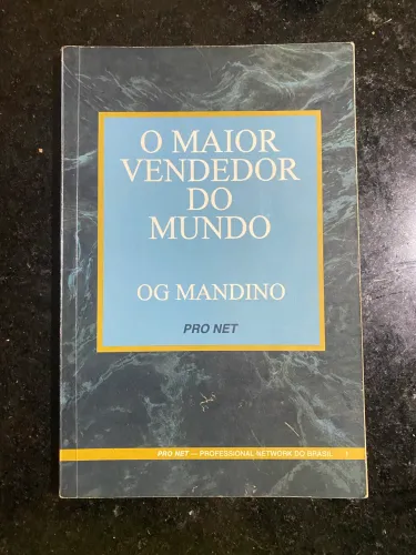 Livro O Maior Vendedor Do Mundo Og Mandino Edicao Especial Pro Net