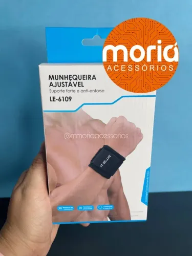 Munhequeira Alta Compressão Tendinite Punho Elástica Dor Ajustável Bandagem Pressurizada