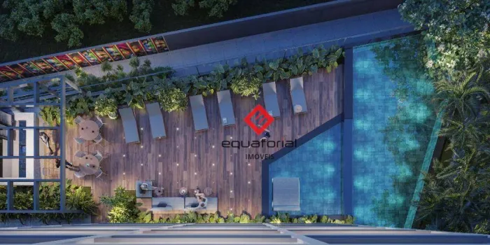CONNECT BEIRA-MAR - Apartamento com 1 Suíte à Venda, 21 m² por R$ 546.990 - Meireles - For
