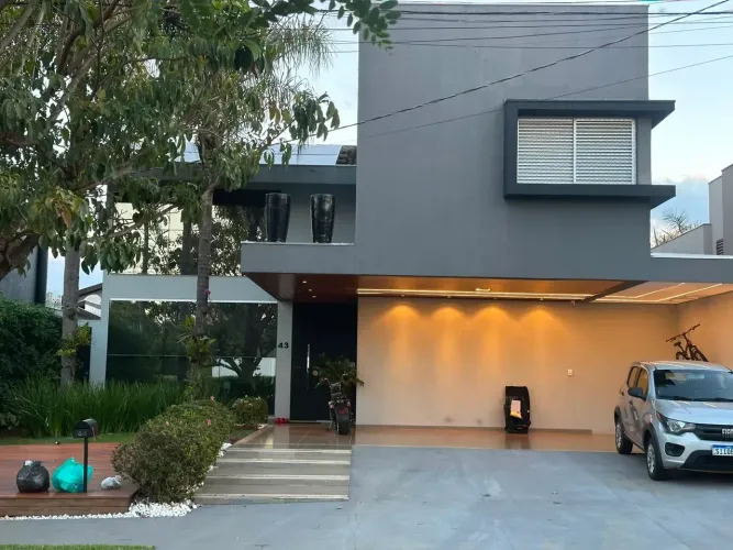 Linda casa para alugar e vende no Res. Damha II