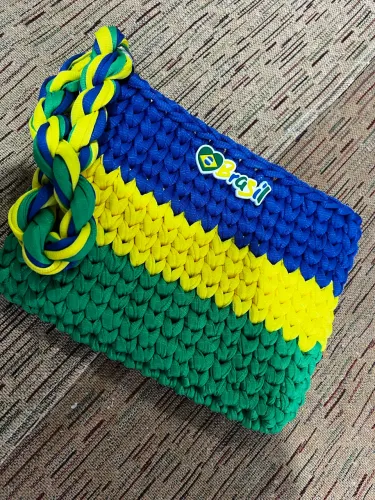 Bolsa de crochê 