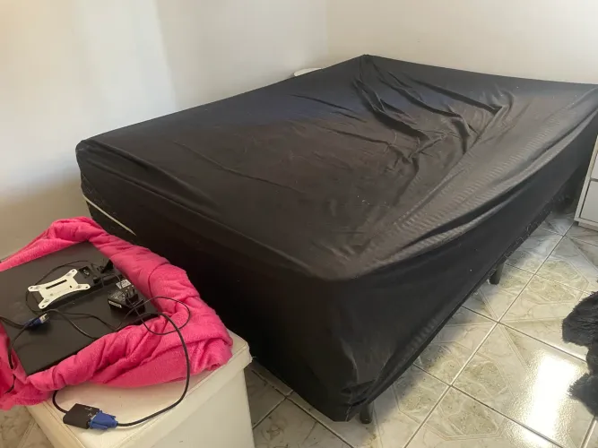 Cama Box colchão de mola