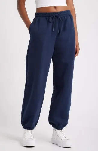 Calça Moletom Flanelada Com Bolso