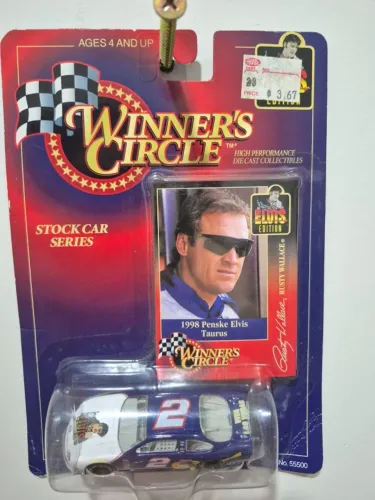 1998 Penske Elvis Taurus #2 - Piloto: Rusty Wallace - dição especial Elvis Edition - Homen