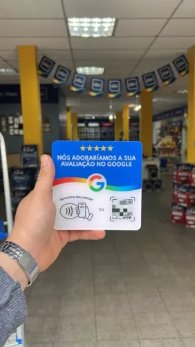 Placas NFC Google / Instagram 