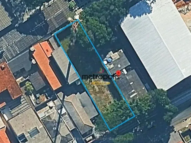 Terreno à venda, 400 m² por R$ 1.010.000,00 - Vila Baeta Neves - São Bernardo do Campo/SP