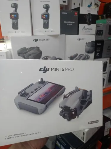 DRONE DJI MINI 5 PRO FLYMORE COMBO NOVO LACRADO COM GARANTIA NACIONAL DE 1 ANO CERTIFICADO