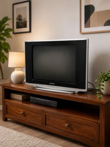 TV Samsung de Tubo - Modelo Retrô