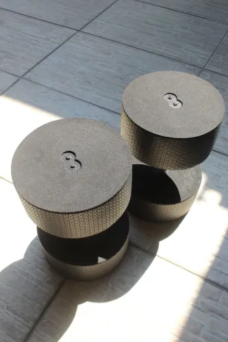 Par de halteres 8kg