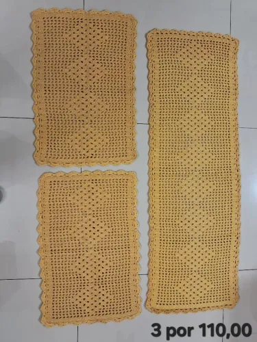 Tapetes de crochê