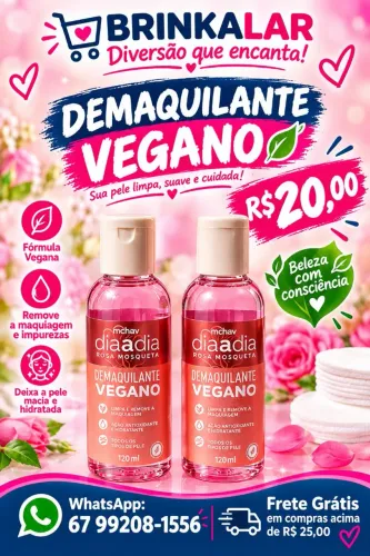 Demaquilante Vegano