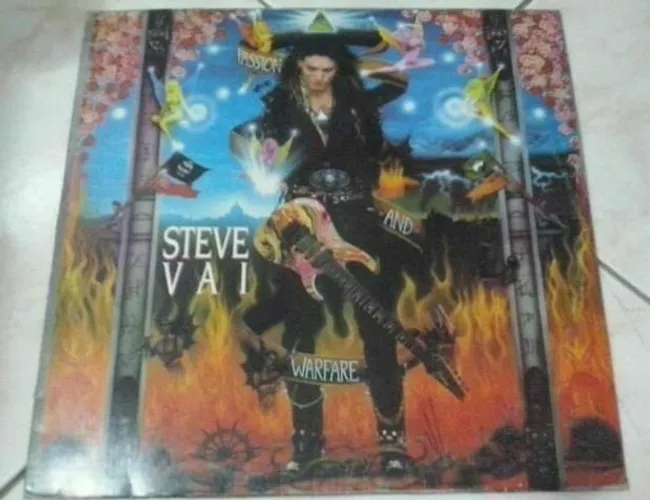 Lp do Steve Vai - Passion And Warfare 