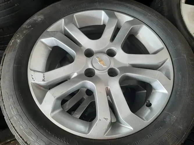 Roda aro 16 Chevrolet Celta elegance Prata 4x100