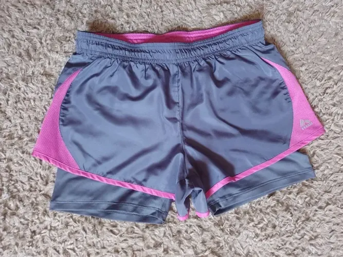 short feminino academia sobreposto rbx reebok - tamanho p