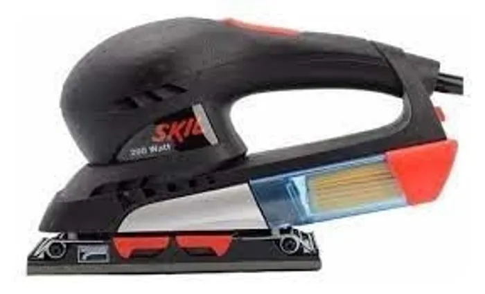 Lixadeira orbital Skil Madera 7351 preta e vermelha 200W 220V